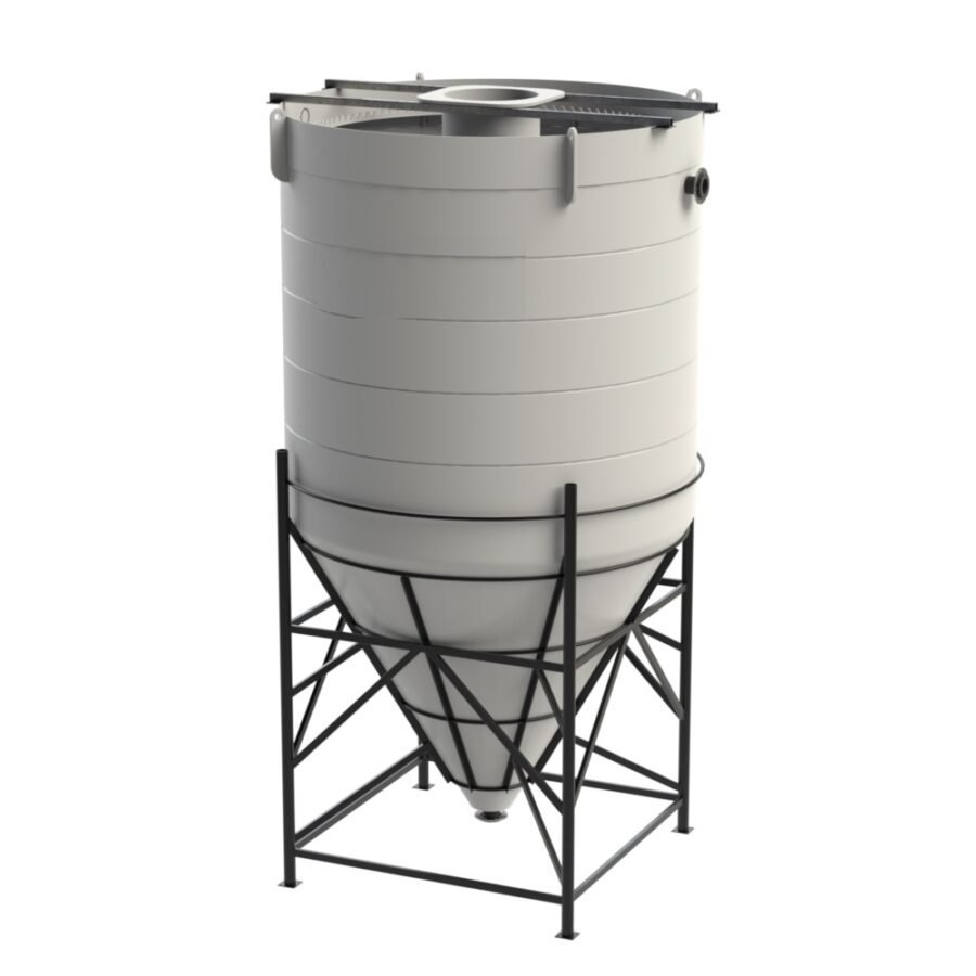 bể lắng đứng inox 1000 lít