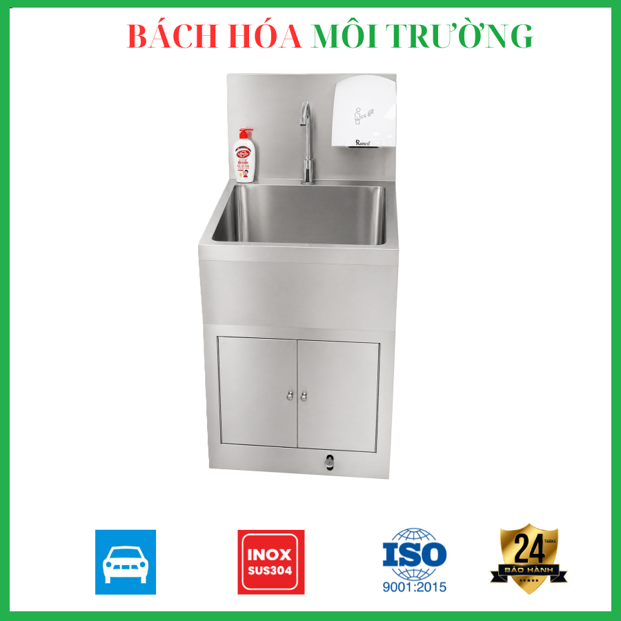 Chậu rửa tay sát khuẩn – Bách Hóa Môi Trường