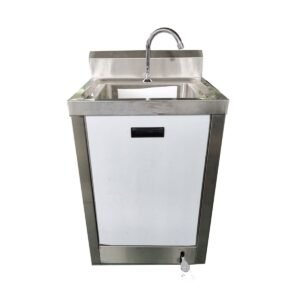 Chậu rửa tay có vòi đạp chân