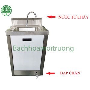 Chậu rửa tay phẫu thuật 1 vòi dùng trong y tế giá tốt bền đẹp
