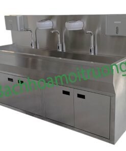 Chậu rửa tay tiệt trùng 3 vòi