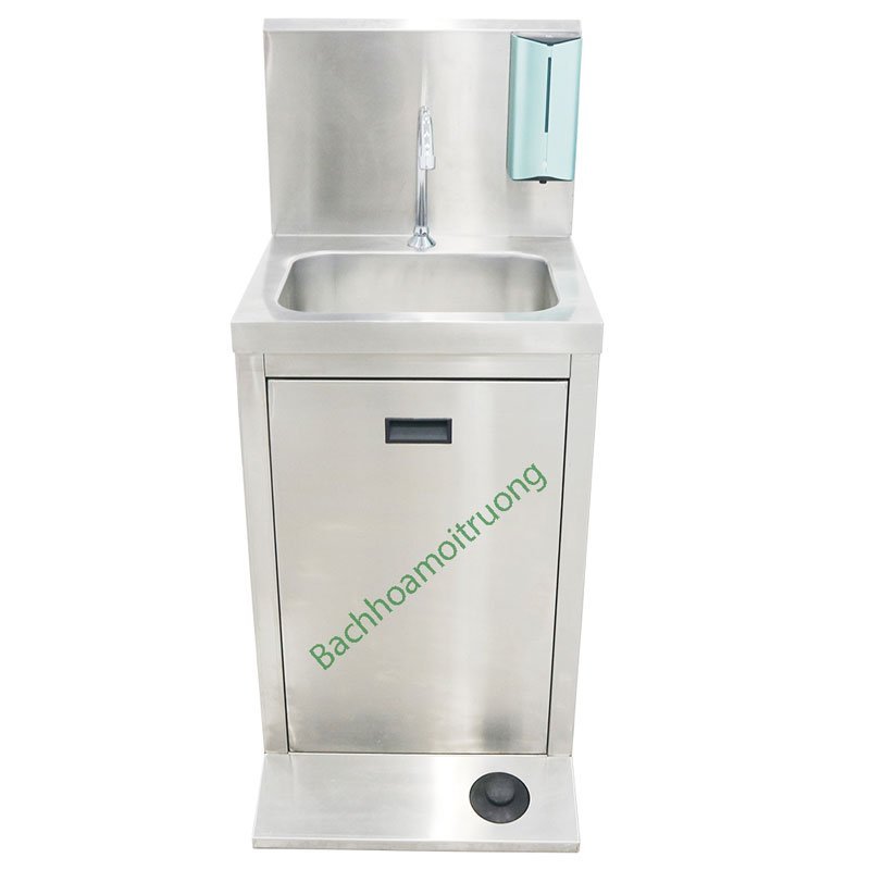 Hình ảnh sản phẩm chậu rửa tay tư đông kháng khuẩn 1 vòi