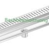 Mương thoát nước bể bơi làm bằng inox 304 bền chính hãng giá tốt
