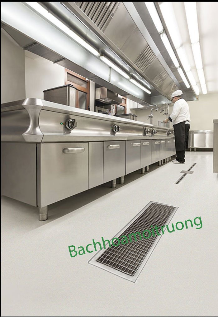 Mương thoát nước nhà hàng của Bách Hóa Môi Trường chịu lực tốt
