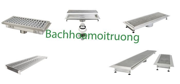 Rãnh thoát nước mưa của Bách Hóa Môi Trường đa dạng kiểu dáng để người dùng lựa chọn