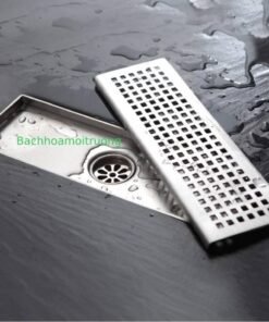 Rãnh thoát nước nhà tắm gồm hai bộ phận chính là nắp và thân