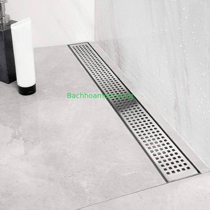 Rãnh thoát nước nhà tắm của Bách Hóa Môi Trường vừa giàu tính thẩm mỹ vừa bền chắc vượt trội