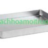 Khay inox 20x30 hình dáng nhỏ nhắn phù hợp để sử dụng cho các mục đích dân dụng