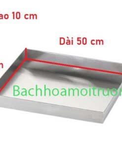 Thông số kích thước của một mẫu khay inox 304 hình vuông
