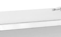 Khay inox chữ nhật 100x80 được thiết kế thêm nắp đậy và khóa