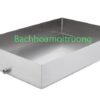 Khay inox chữ nhật 80x60 được trang bị thêm ống thoát nước