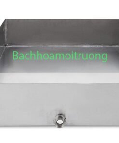 Khay inox vuông của Bách Hóa Môi Trường thiết kế đơn giản, hiện đại