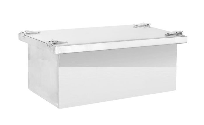Mẫu khay inox 304 có nắp đậy của Bách Hóa Môi Trường phù hợp để bảo quản đồ