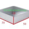 Khay inox vuông 500×500 mm – Bách Hóa Môi Trường