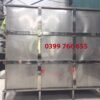 Bể chứa nước thải inox tòa nhà