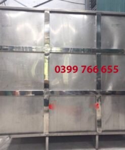 Bể chứa nước thải inox tòa nhà