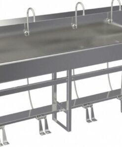 Hố chậu rửa công nghiệp 4 vòi