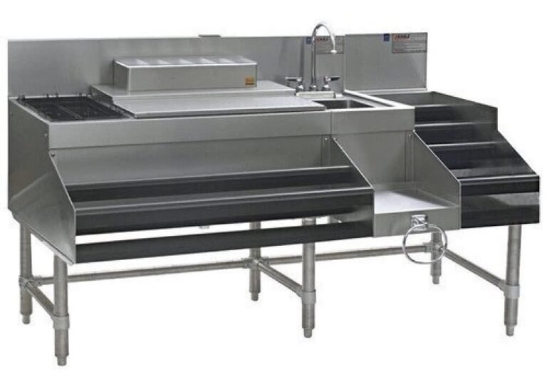 Thiết kế thùng đựng đá inox trong quán bar