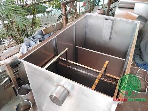Bể tách mỡ 1000L công nghiệp 