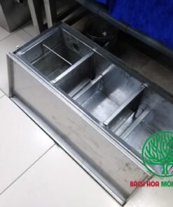 Bể tách mỡ 150L được thiết kế thông minh và sử dụng chất liệu cao cấp 