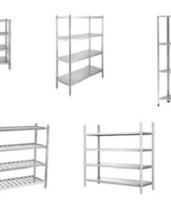 Theo tiêu chí số tầng, kệ inox có nhiều loại khác nhau