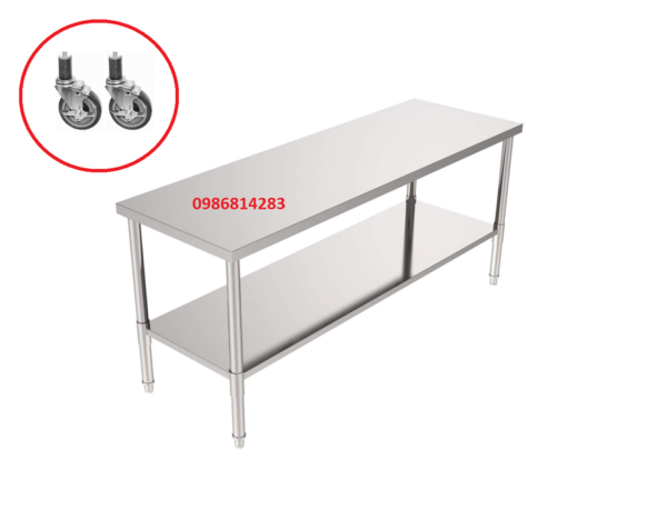 Cần lựa chọn đơn vị uy tín để mua bàn bếp inox có bánh xe chất lượng, sử dụng hiệu quả 