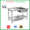 Bàn bếp có bánh xe – Di chuyển dễ dàng, linh hoạt mọi không gian